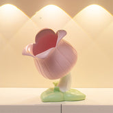 Tulip Storage Décor - Yellow - Pink